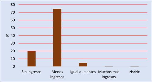 Fig. 21 Efectos de la pandemia en la situacion economica