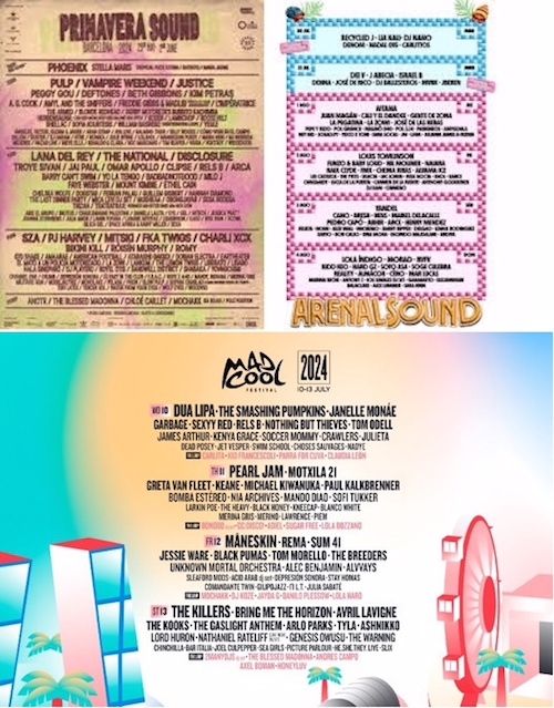 Imagen 1. Primavera Sound (arriba izquierda) copia